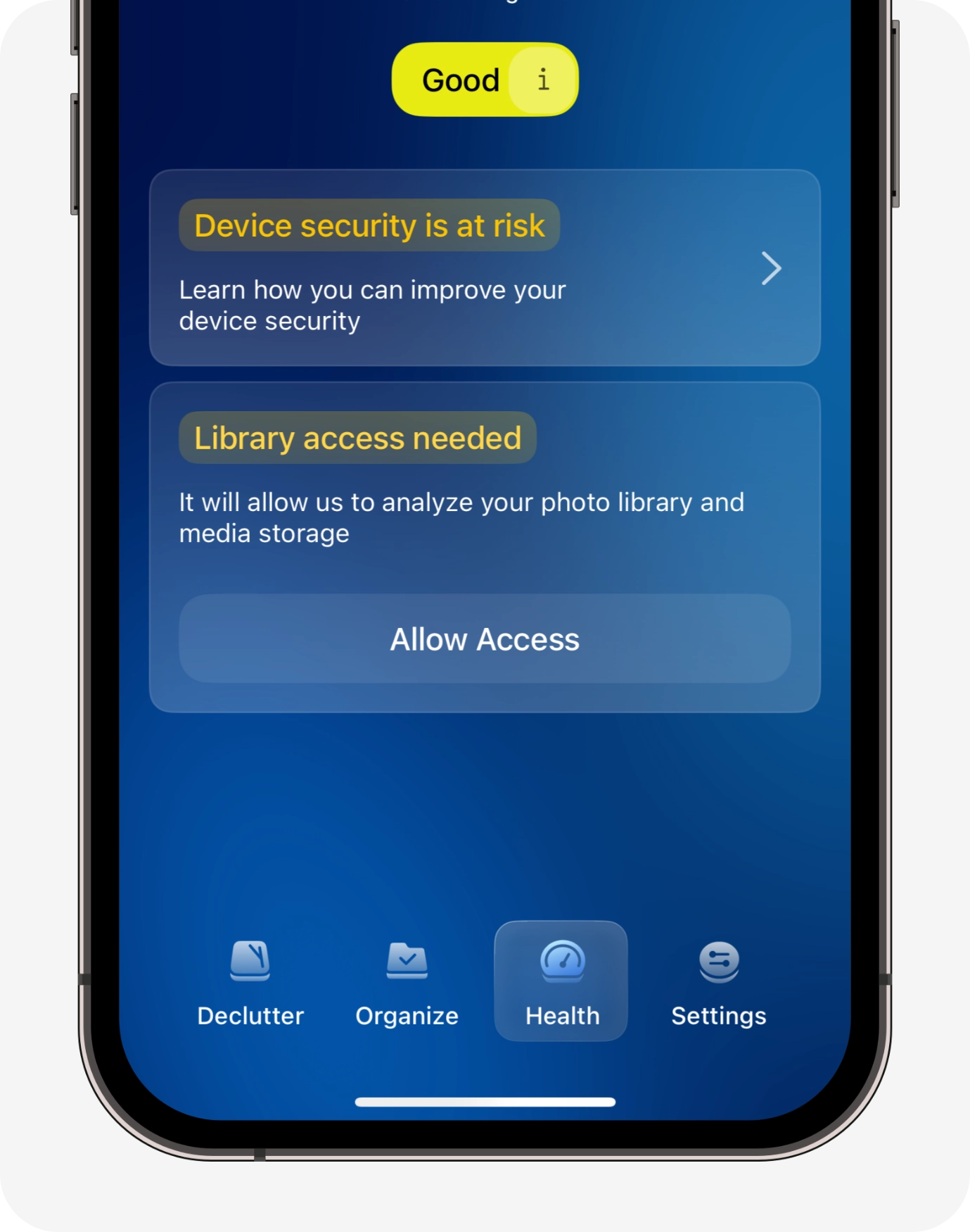 No access to Photos