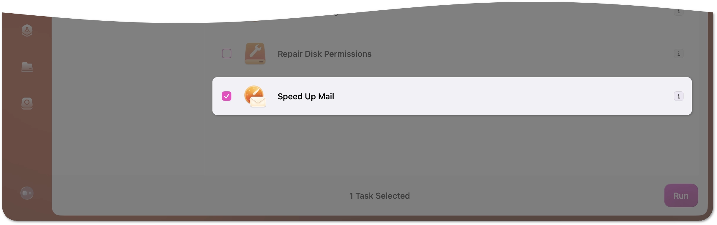 Speed up Mail