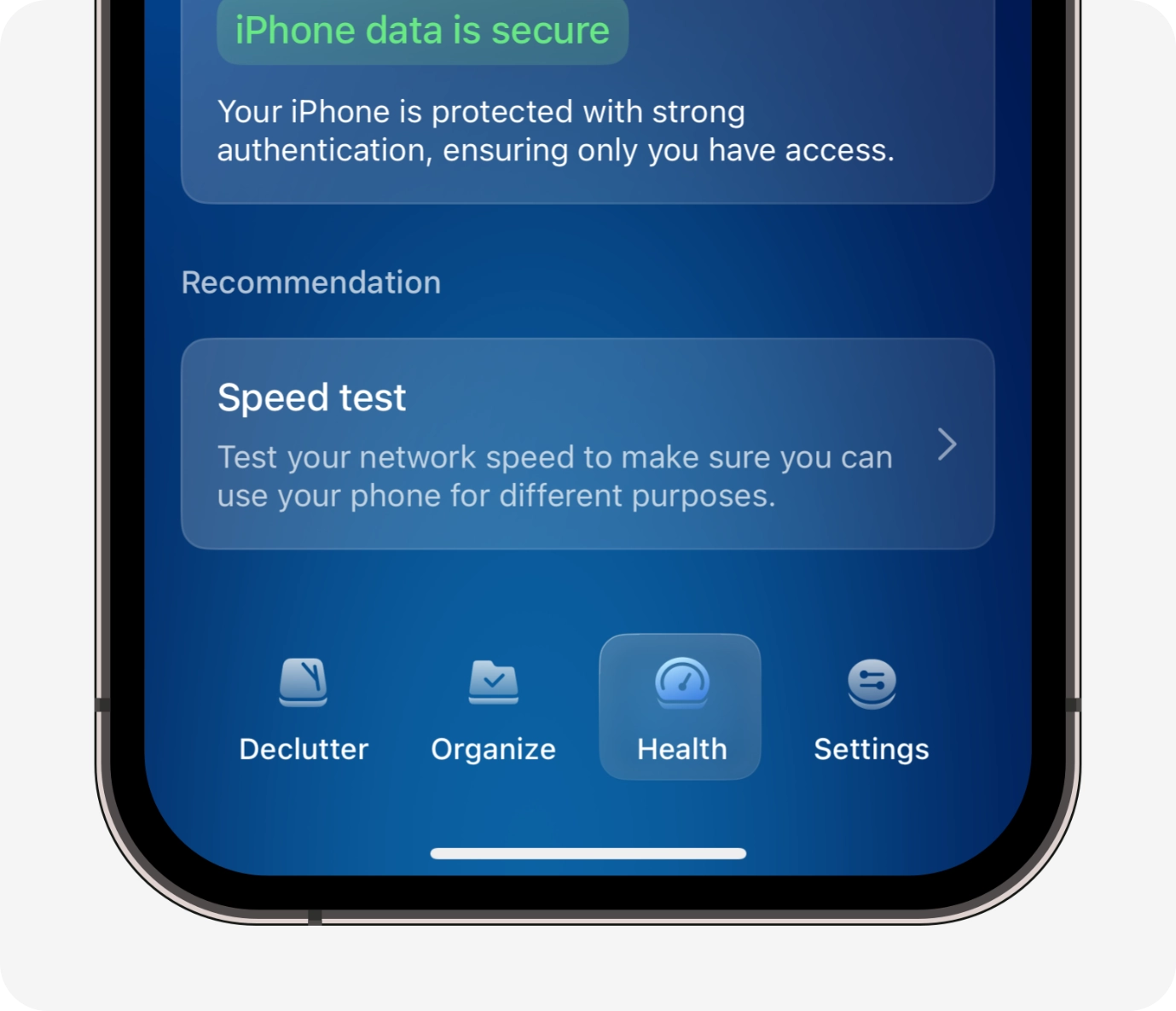 Speed test
