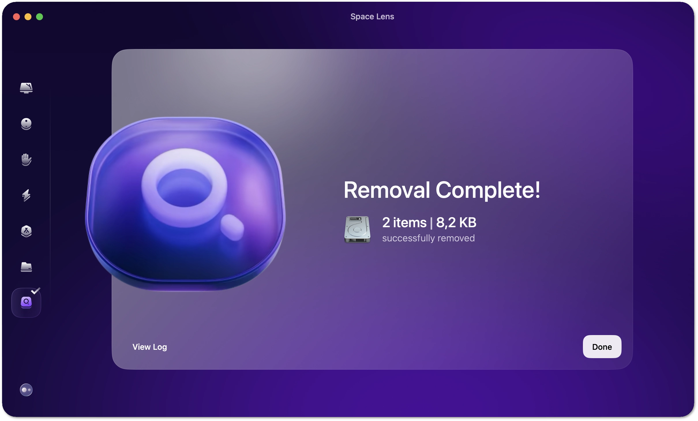 Cleanup summary