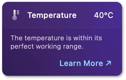 Normal disk temperature