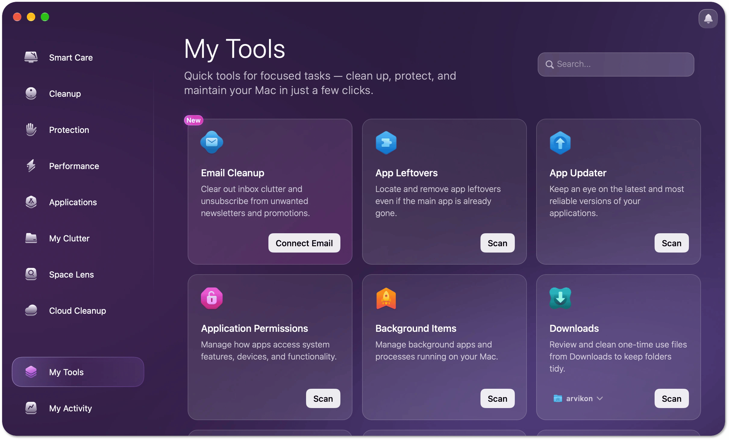 My Tools module