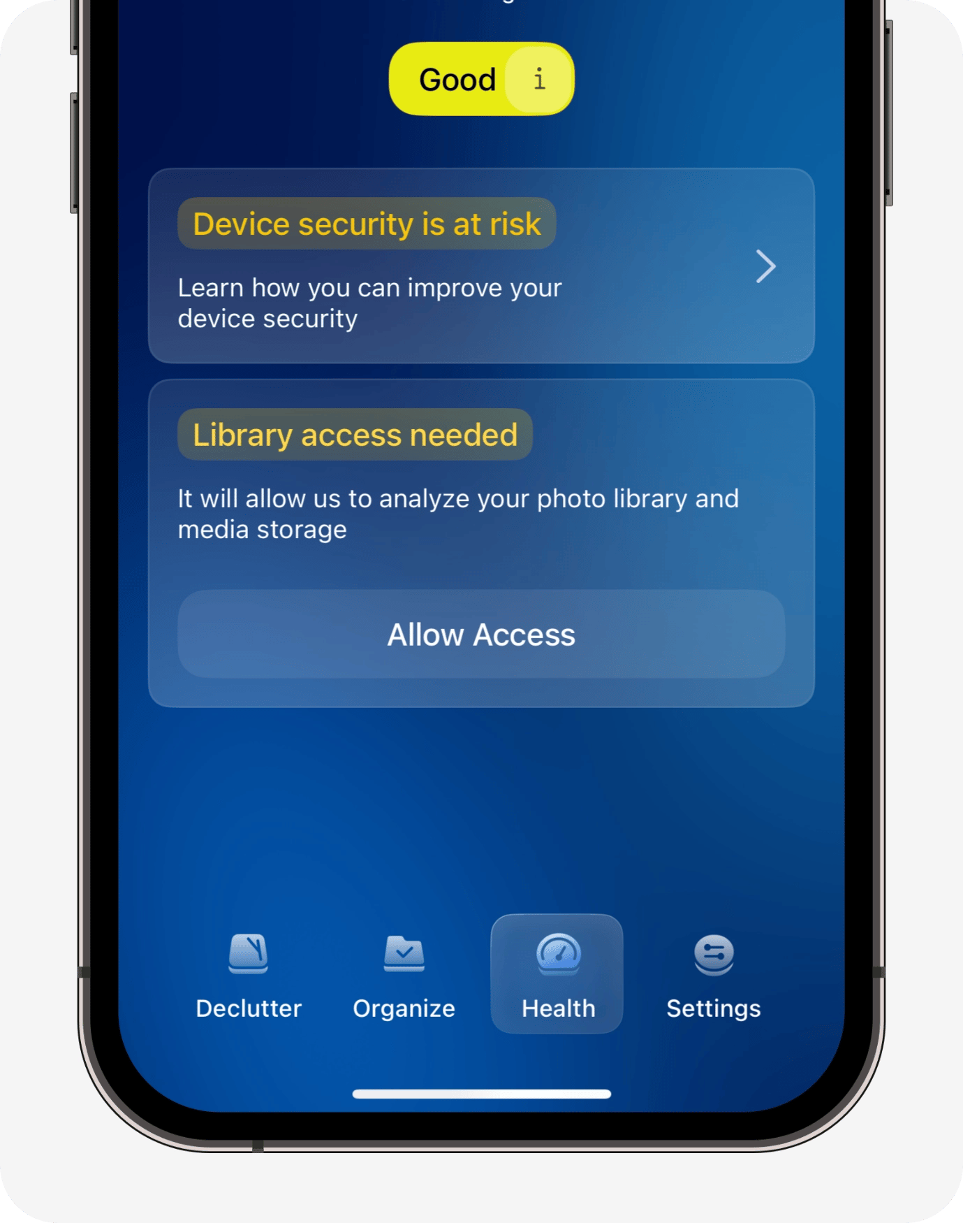 No access to Photos