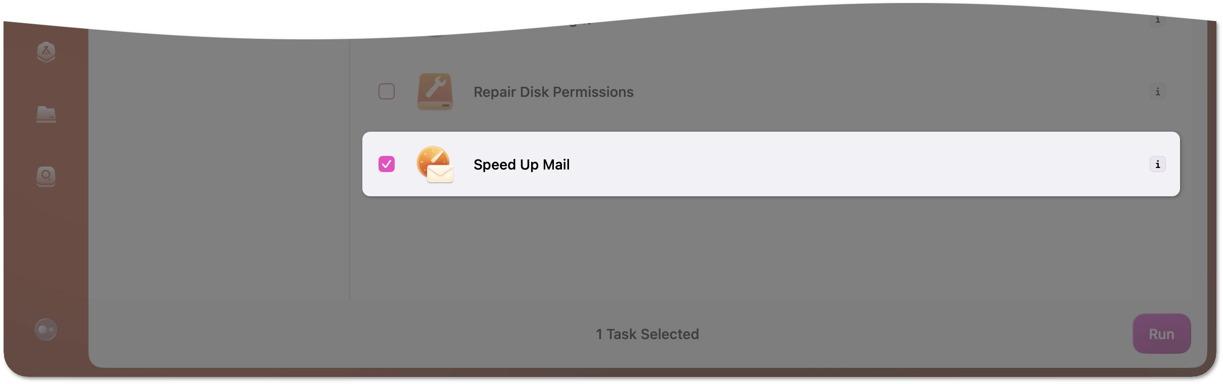 Speed up Mail