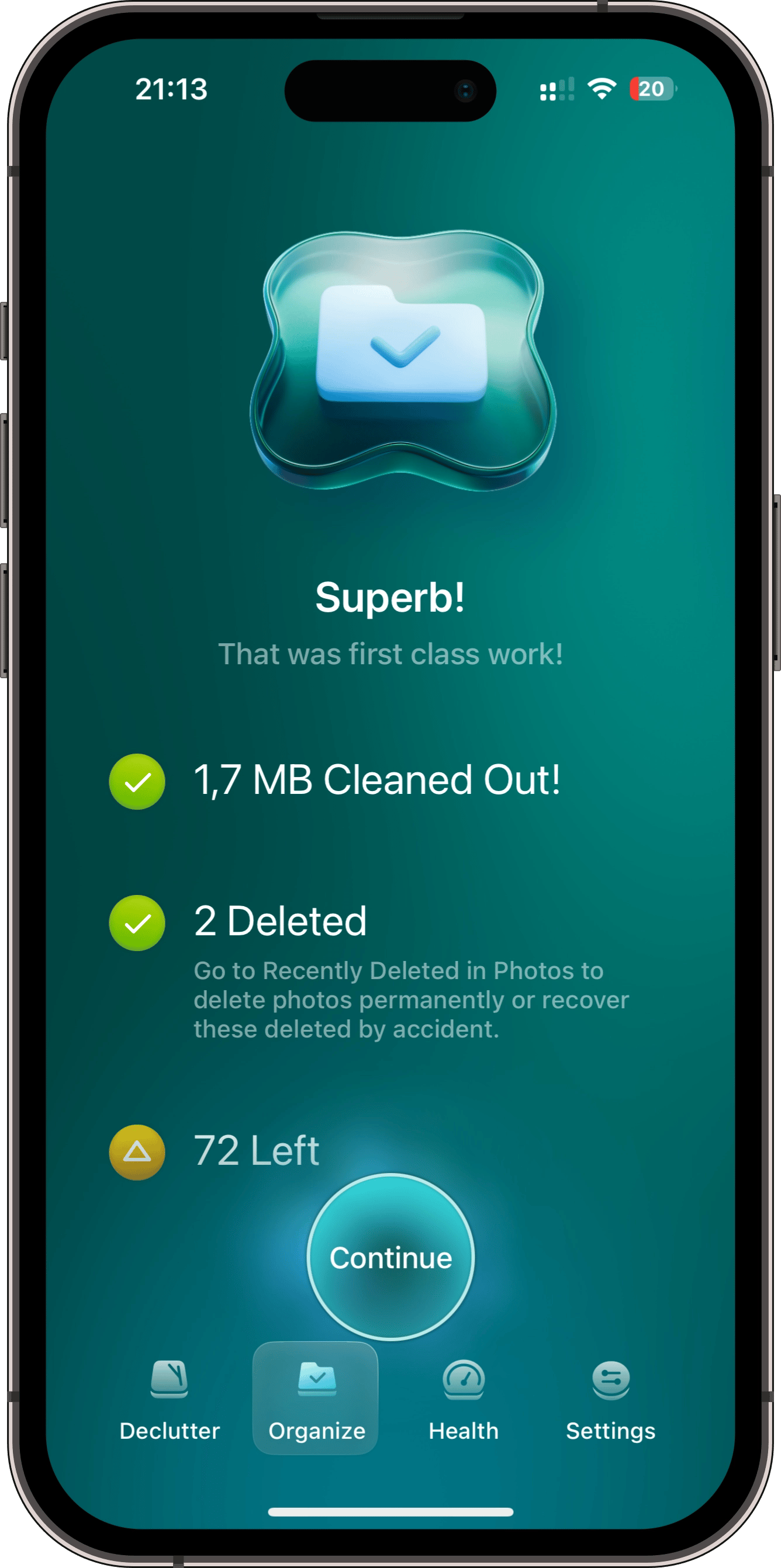 Cleanup summary