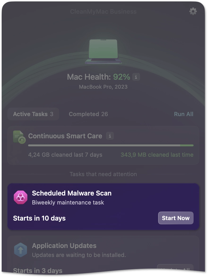Scheduled Malware Scan