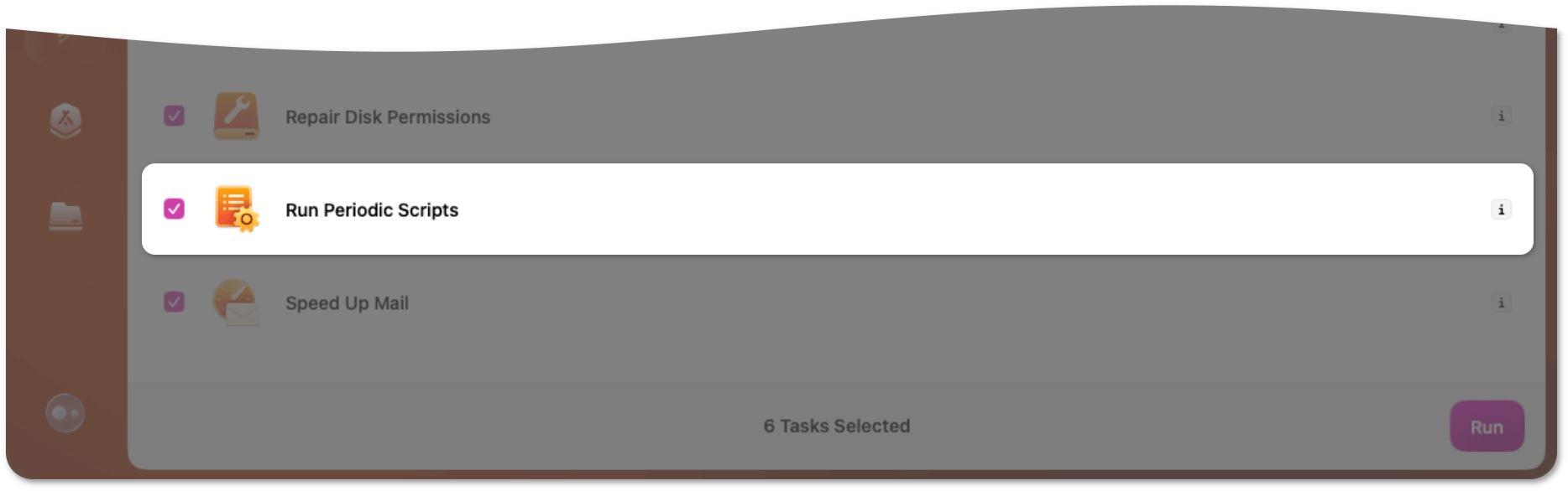 Periodic scripts