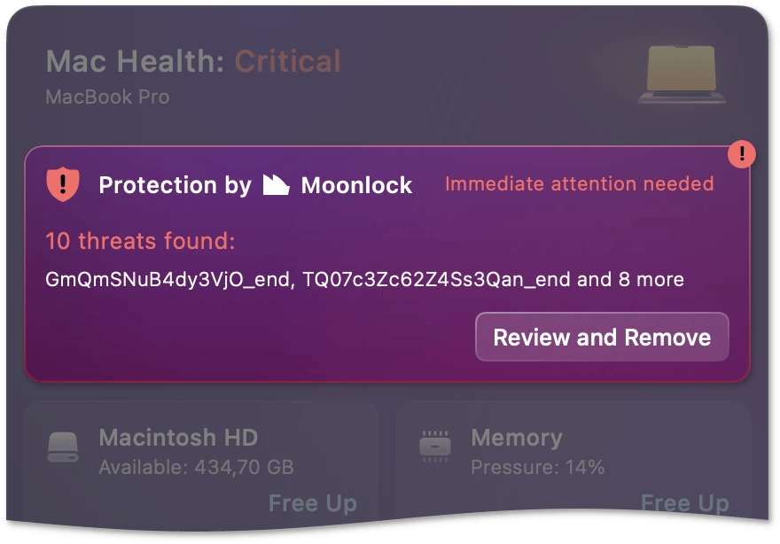 Threat alert