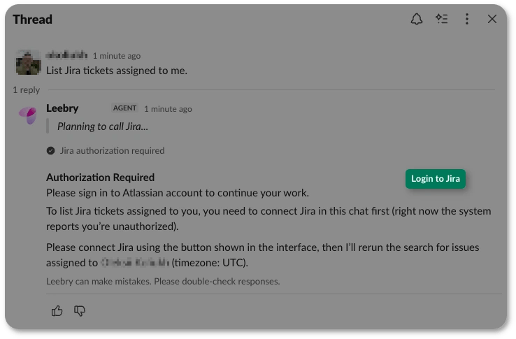 The Login to Jira button