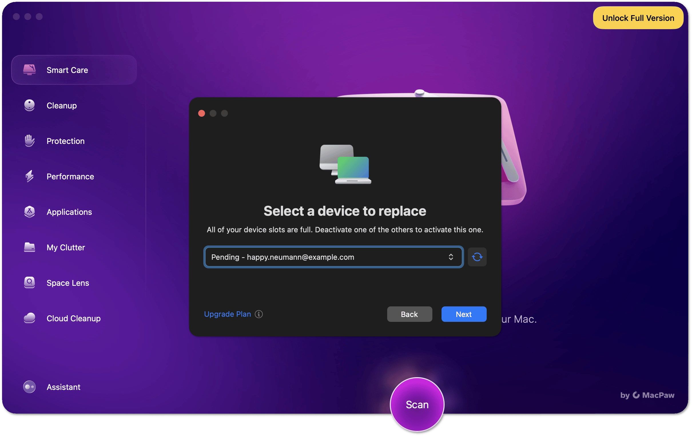 Replace a device