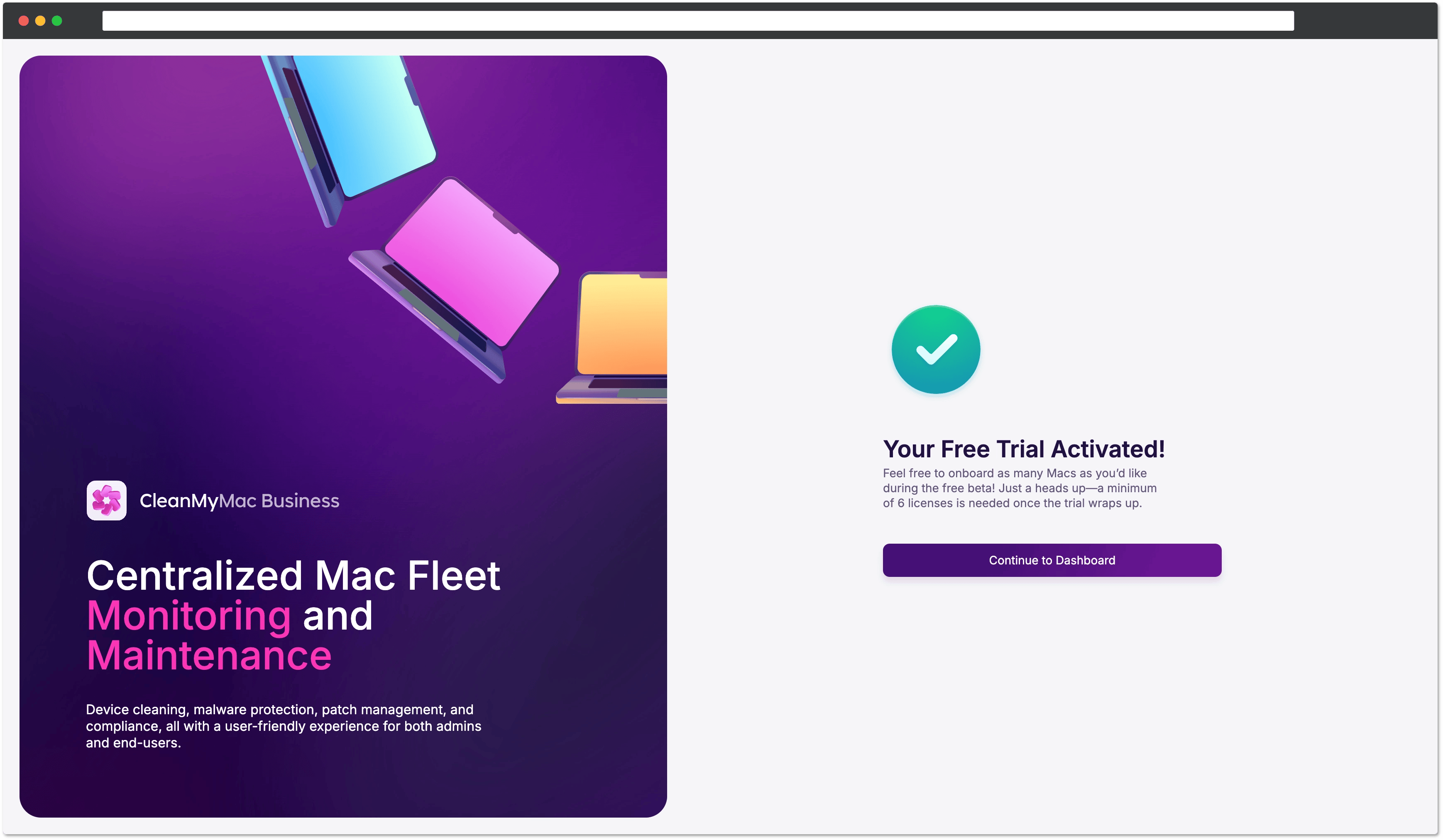 Go to the Admin Dashboard