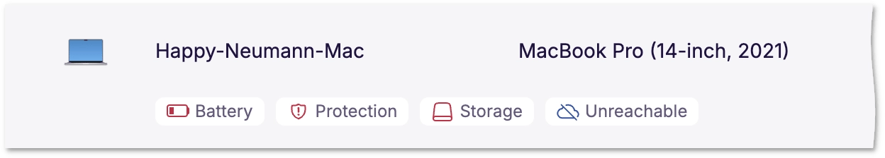 Device issues
