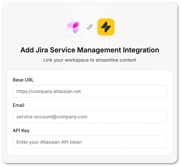 Connecting JSM to Leebry