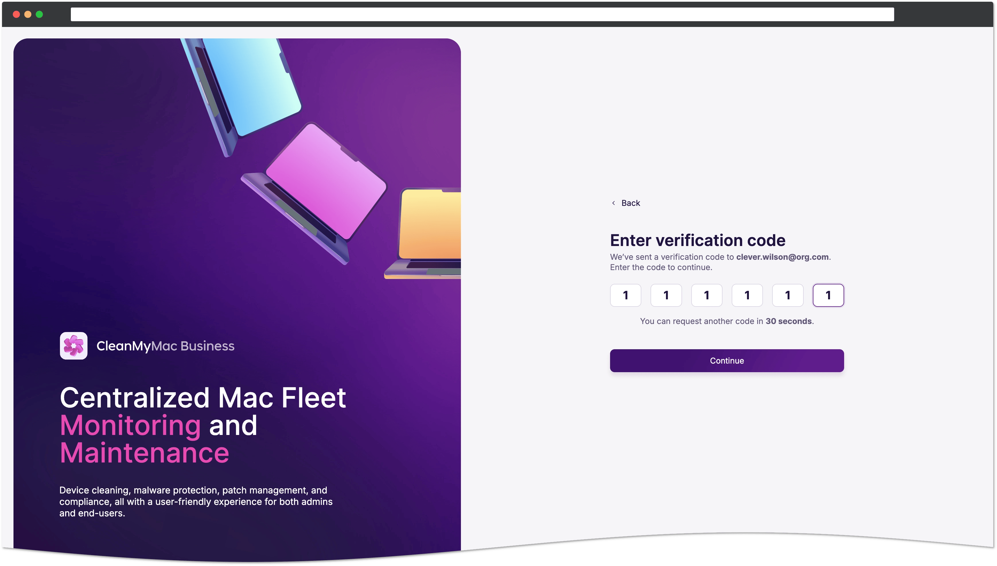 Sign-in verification