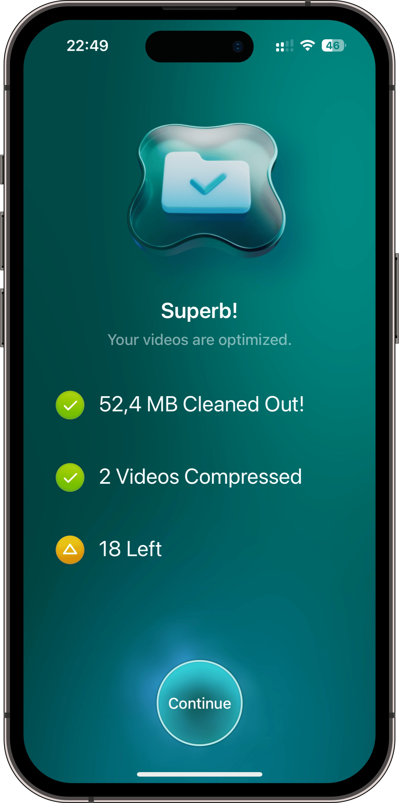 Compression results