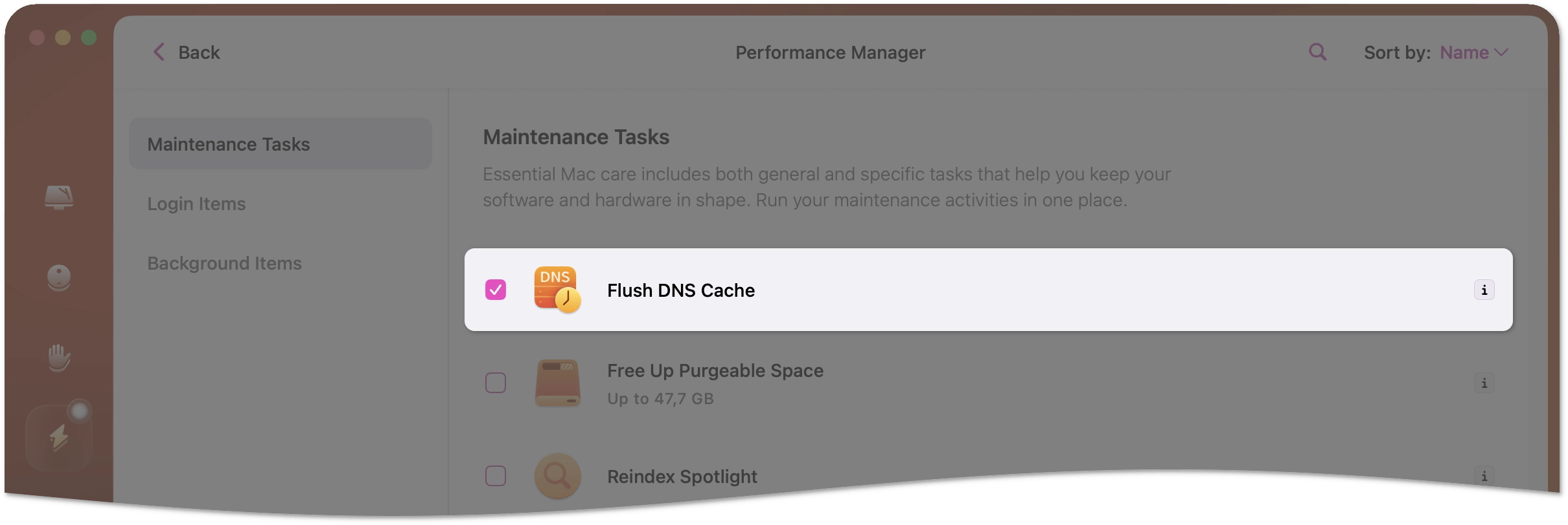 Flush DNS cache