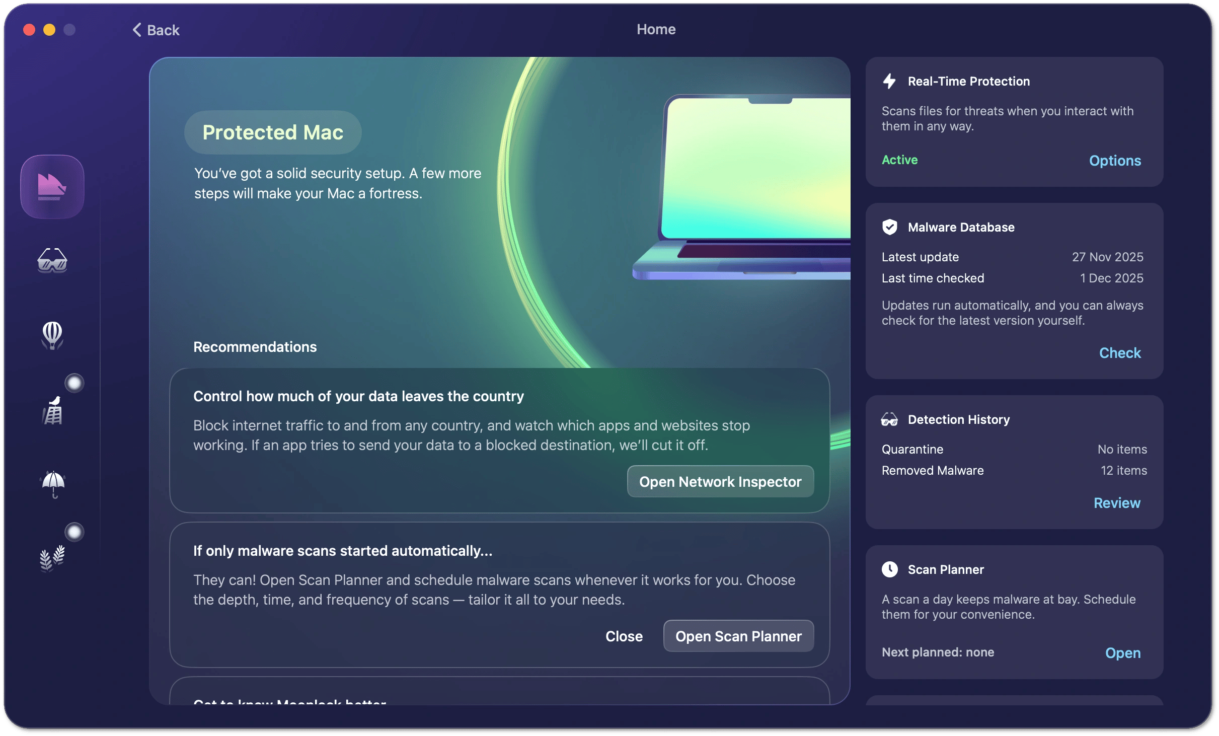Security insights and recommendations