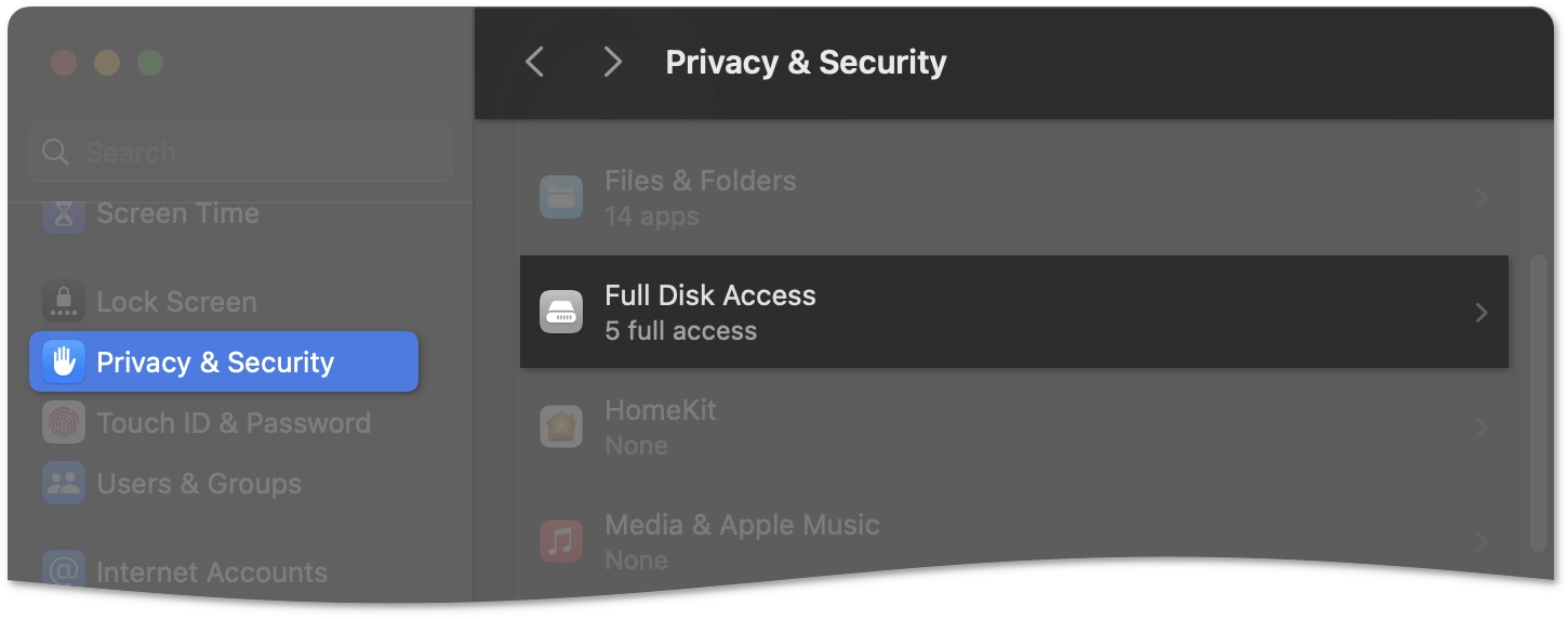 Privacy & Security