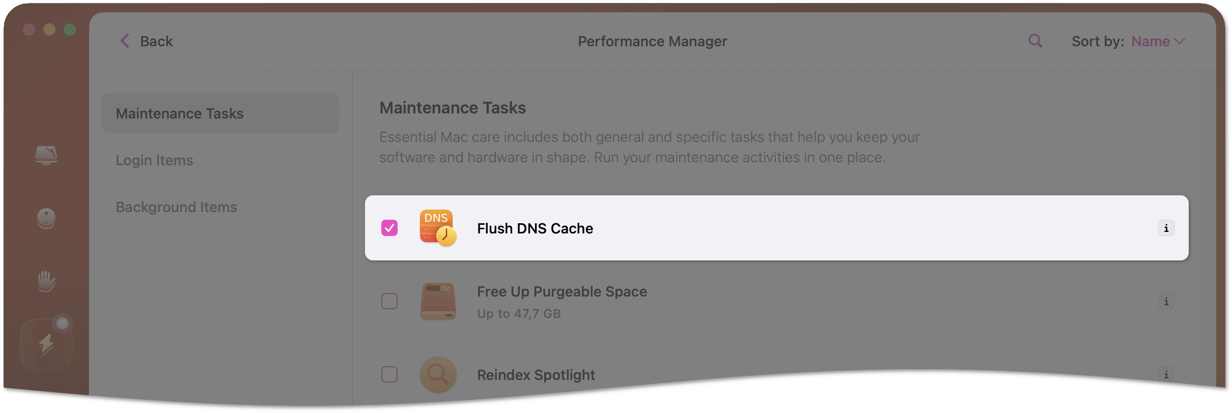 Flush DNS cache