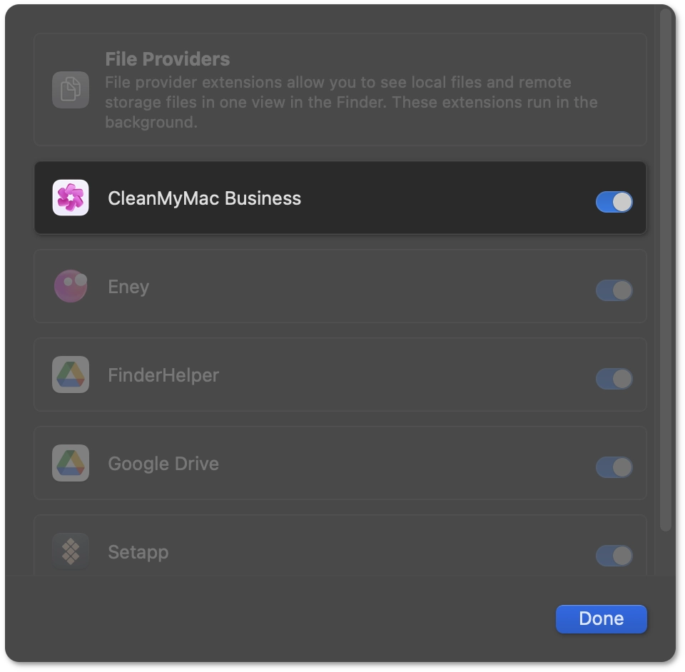 File Providers